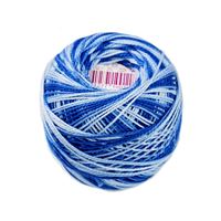 Perlovka crochet yarn Ombré Blue 55382