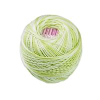 Perlovka crochet yarn Ombré Green 61032