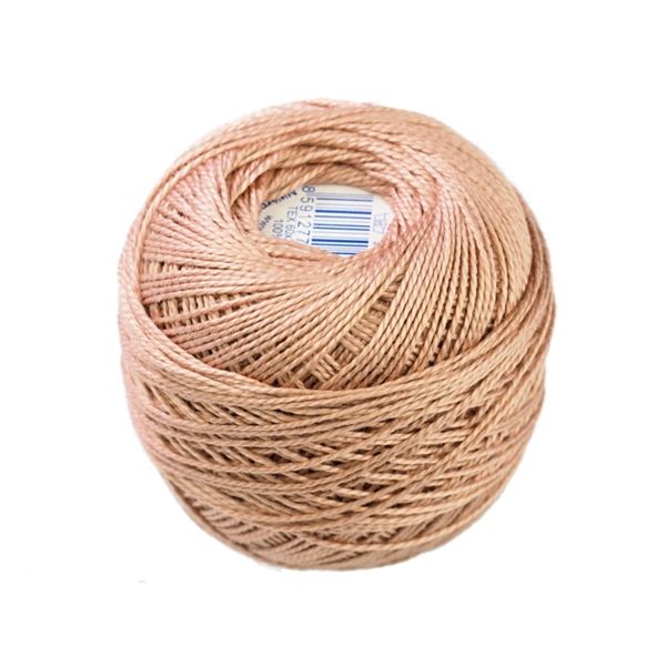 Perlovka crochet yarn Brown 7442