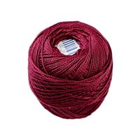 Perlovka crochet yarn Red 3582