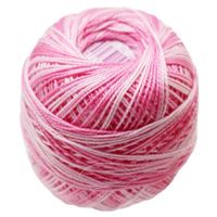 Perlovka crochet yarn Ombré Pink 33032