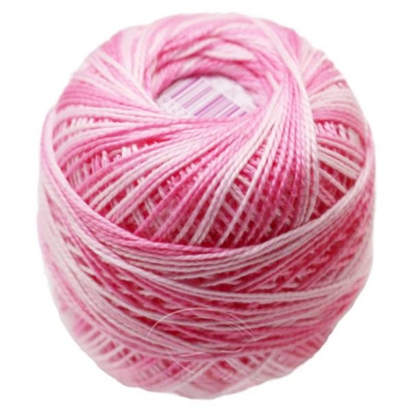 Perlovka crochet yarn Ombr Pink 33032