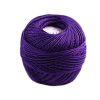 Perlovka crochet yarn Purple 4282