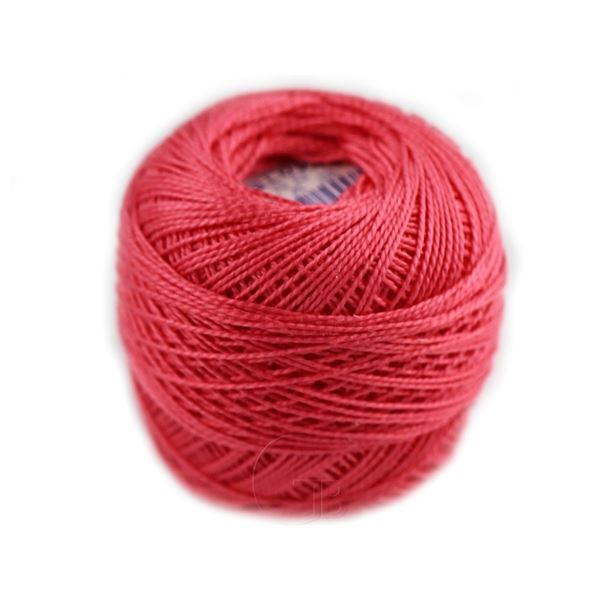 Perlovka crochet yarn Orange 3262