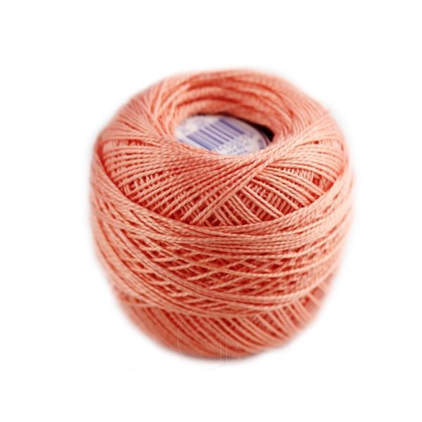 Perlovka crochet yarn Orange 2332