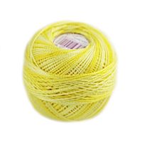 Perlovka crochet yarn Ombré Yellow 16162