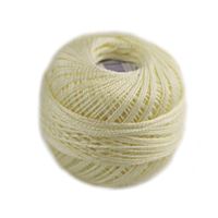 Perlovka crochet yarn Yellow 1102