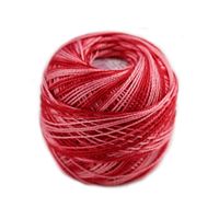 Perlovka crochet yarn Ombré Red 34382