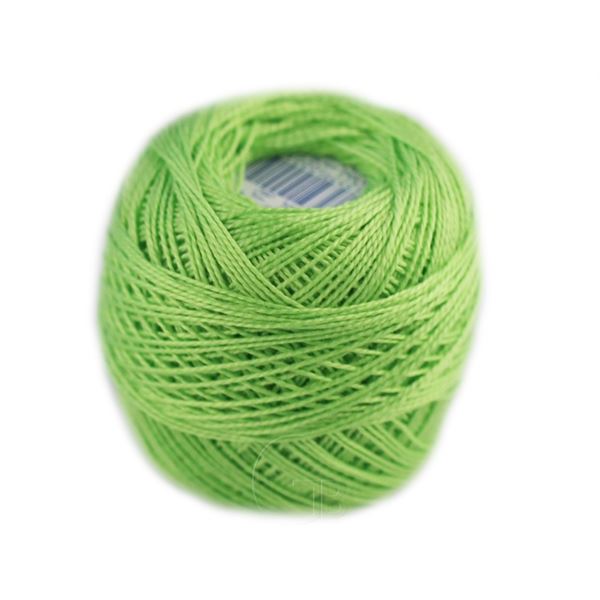 Perlovka crochet yarn Green 6122