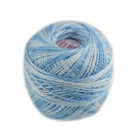 Perlovka crochet yarn Ombré Blue 55032