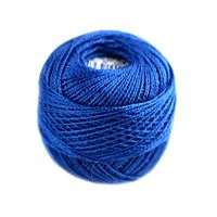 Perlovka crochet yarn Blue 5652