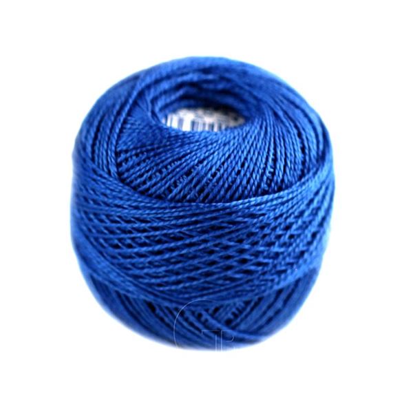 Perlovka crochet yarn Blue 5652