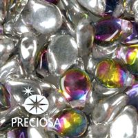 Preciosa PIP 5 x 7 mm 25 pcs Silver 00030-29436