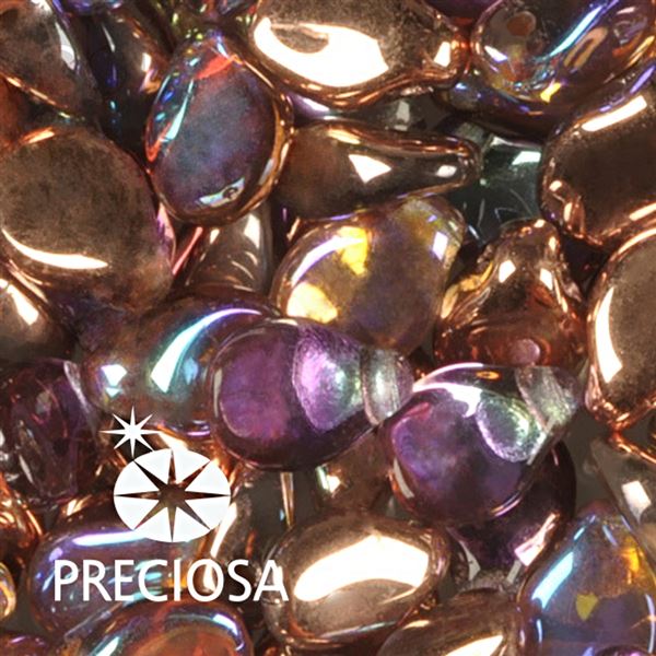 Preciosa PIP 5 x 7 mm 25 pcs Copper 00030-98533