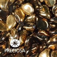 Preciosa PIP 5 x 7 mm 25 pcs Golden 00030-98543