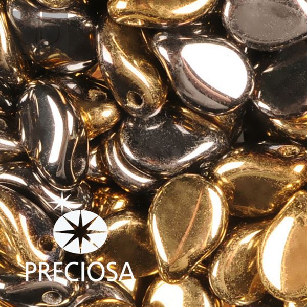 Preciosa PIP 5 x 7 mm 25 pcs Golden 00030-98547