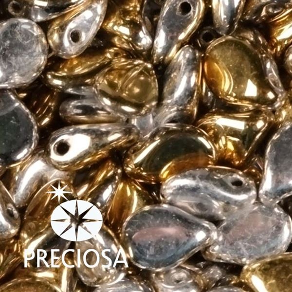 Preciosa PIP 5 x 7 mm 25 pcs Golden 00030-98550