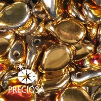 Preciosa PIP 5 x 7 mm 25 pcs Golden 00030-98552