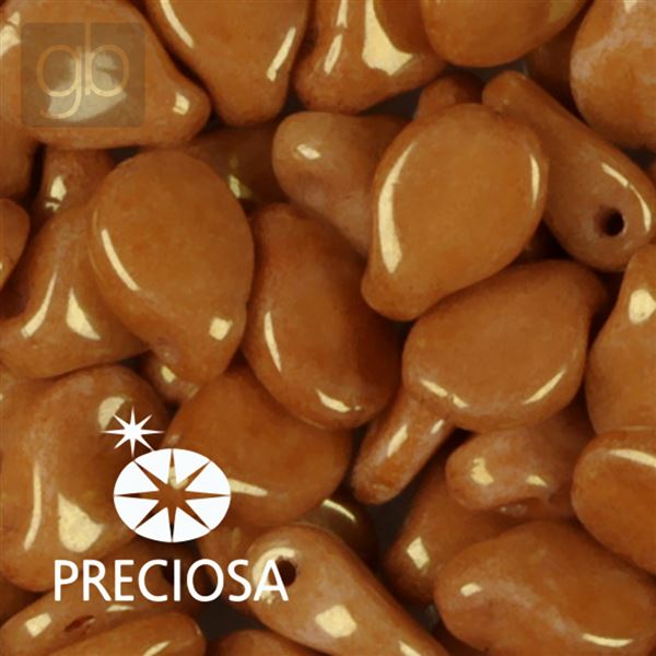 Preciosa PIP 5 x 7 mm 25 pcs Brown 02010-14497