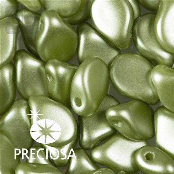 Preciosa PIP 5 x 7 mm 25 pcs  Green 02010 25034