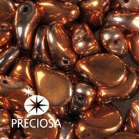 Preciosa PIP 5 x 7 mm 25 pcs Bronze 23980-27133