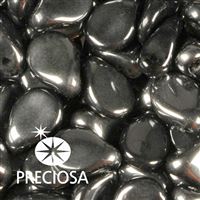 Preciosa PIP 5 x 7 mm 25 pcs Black Hematite 23980-27200