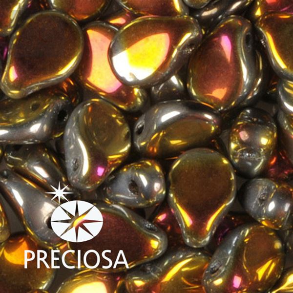 Preciosa PIP 5 x 7 mm 25 pcs Golden 23980-28003