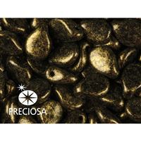 Preciosa PIP 5 x 7 mm 25 pcs Black Gold 23980-56902