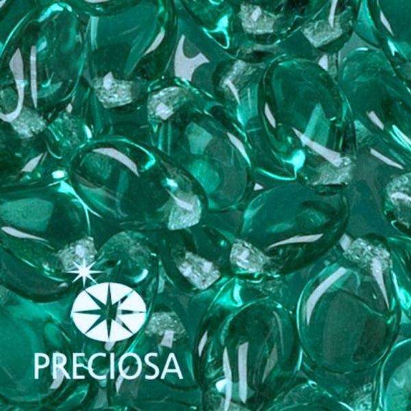 Preciosa PIP 5 x 7 mm 25 pcs Green 50710