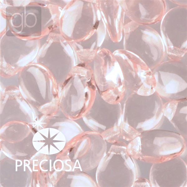 Preciosa PIP 5 x 7 mm 25 pcs Pink 70110