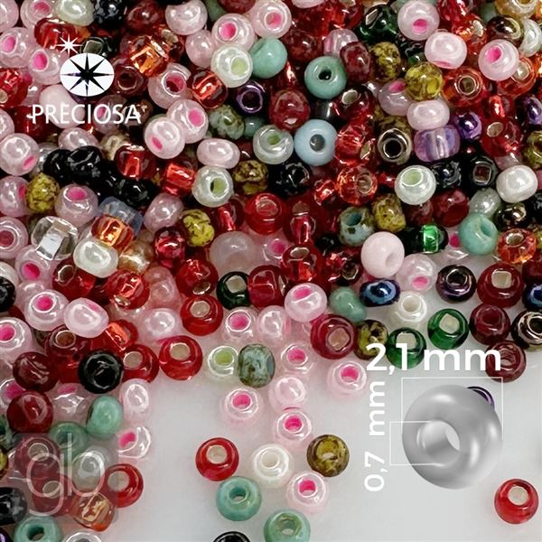 Preciosa Seed Beads MIX 11/0 2,1 mm PRM002 50 g