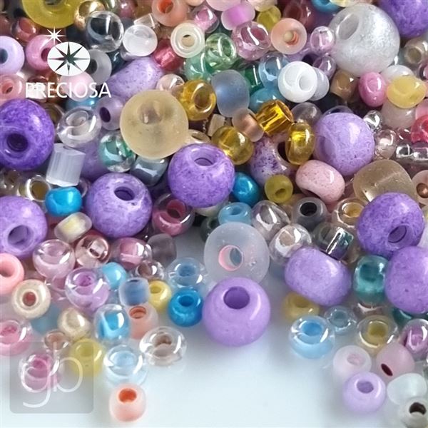 Preciosa Seed beads MIX 6/0 13/0 PRM043 50 g