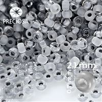 Preciosa Seed Beads MIX 11/0 2,1 mm Grey PRM051 20 g