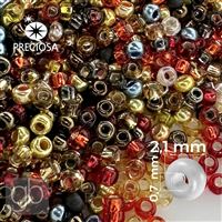 Preciosa seed beads MIX approx 3,5 x 10 mm PRM079 50 g