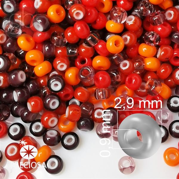 Preciosa seed beads MIX 8/0 (PRM080) 20 g