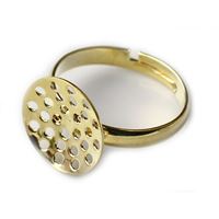 Ring bed 13.5 mm Gold