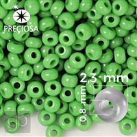 Preciosa Seed beads 10/0 2,3 mm Green 53210 50 g