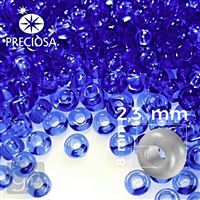 Preciosa Seed beads 10/0 2,3 mm Blue 30050 50 g