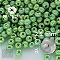 Preciosa Seed beads 10/0 2,3 mm Green 54210 50 g