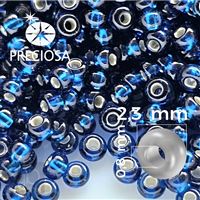 Preciosa Seed beads 10/0 2,3 mm Blue 67200 50 g