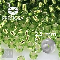 Preciosa Seed beads 10/0 2,3 mm Green 57220 50 g