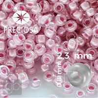 Preciosa Seed beads 10/0 2,3 mm Pink 38694 50 g