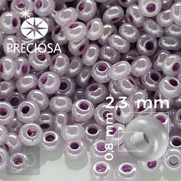 Preciosa Seed beads 10/0 2,3 mm Pink 37328 50 g