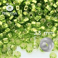 Preciosa Seed beads 10/0 2,3 mm Green 57430 50 g