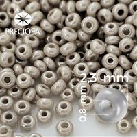 Preciosa Seed beads 10/0 2,3 mm Beige 46088 50 g