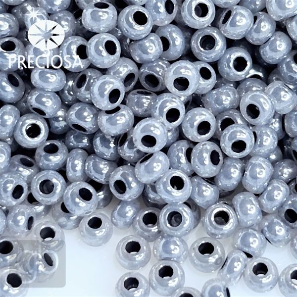 Preciosa Seed beads 10/0 2,3 mm Grey 37342 50 g