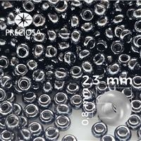 Preciosa Seed beads 10/0 2,3 mm Grey 49055 50 g