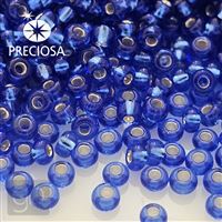 Preciosa Seed beads 10/0 2,3 mm Blue 37050 50 g