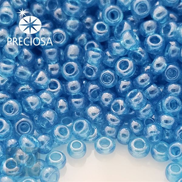 Preciosa Seed beads 10/0 2,3 mm Blue 66030 50 g