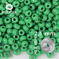 Preciosa Seed beads 10/0 2,3 mm Green 53250 50 g